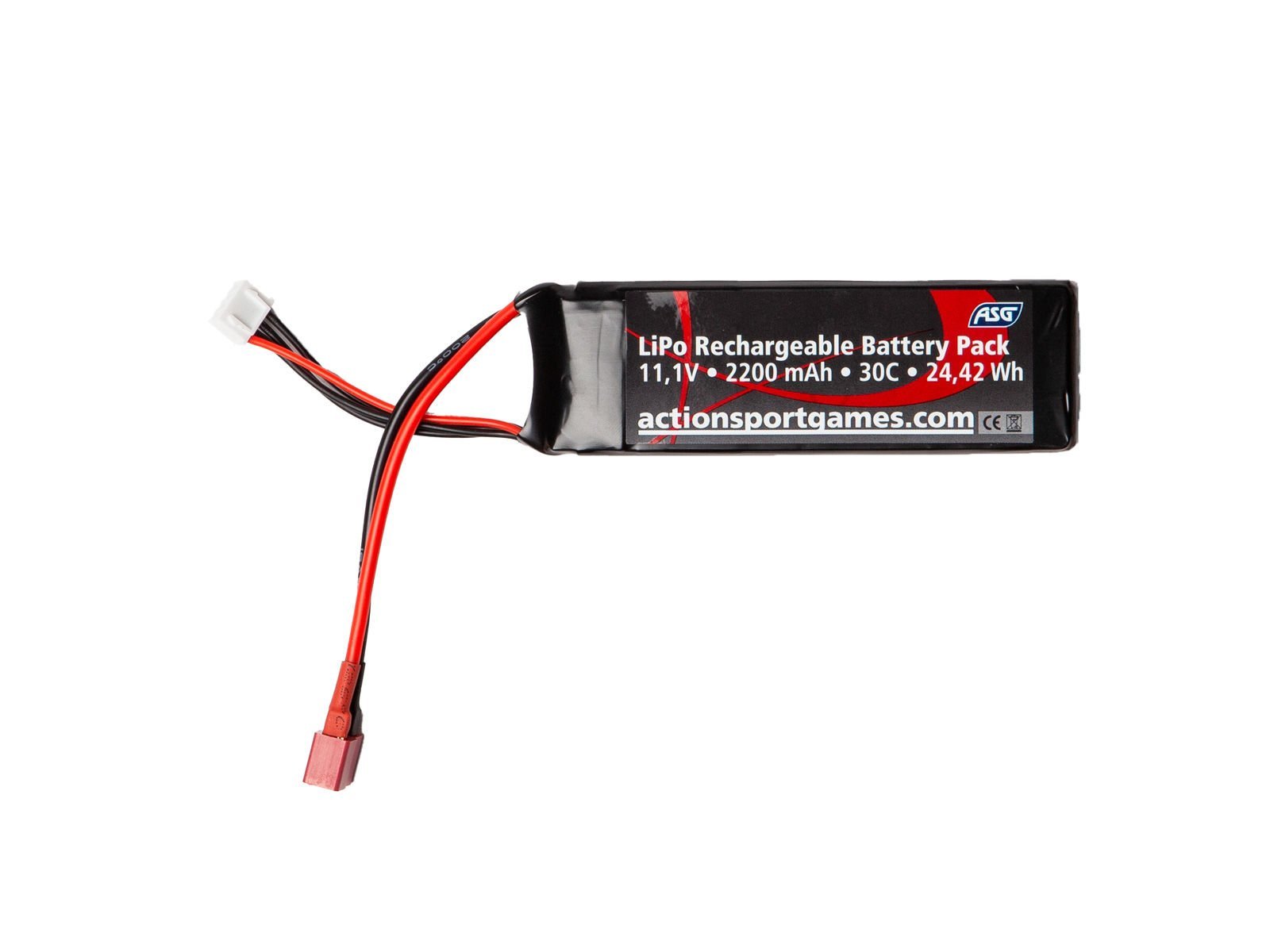ASG Pil - 11,1V 2200 mAh 30C LiPo T-Fiş (19813)