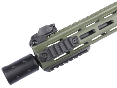 20302 DELTA ARMORY AR15 10''SILENTOPS YEŞİL AİRSOFT TÜFEK