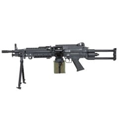 Specna Arms FN Herstal SA-F249 PARA FLEX™ GATE X-ASR™ Airsoft Tüfeği – Siyah