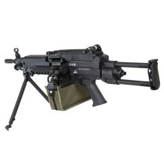 Specna Arms FN Herstal SA-F249 PARA FLEX™ GATE X-ASR™ Airsoft Tüfeği – Siyah