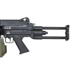 Specna Arms FN Herstal SA-F249 PARA FLEX™ GATE X-ASR™ Airsoft Tüfeği – Siyah