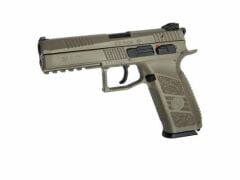 ASG CZ P-09 Çöl Green Gas Blowback Airsoft Tabanca Seti – 18137