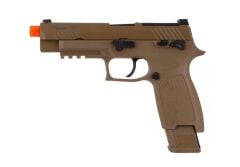 SIG Sauer P320 M17 Green Gas Blowback Airsoft Tabanca Seti – Çöl