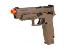 SIG Sauer P320 M17 Green Gas Blowback Airsoft Tabanca Seti – Çöl
