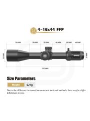 Spina Optics Spina Wolfchase 4-16x44 (Scol-2319) Tüfek Dürbünü