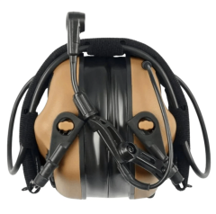 Earmor M32 Plus Coyote Brown Telsiz Kablolu Elektronik Atış Kulaklığı