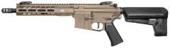 Krytac Barrett REC7 SBR MK3 GATE FDE Airsoft AEG Tüfek TAN Çöl Rengi