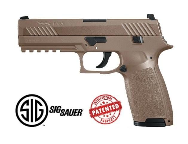Sig Sauer P320 Çöl Blowback Havalı Tabanca (Pellet)