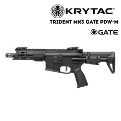 KRYTAC Trident MK3 GATE PDW-M SIYAH (M-LOK) AEG Airsoft Tüfek