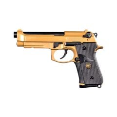 WE Beretta M9A1 Navy Edition Tan Green Gas Blowback Airsoft Tabanca Seti