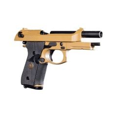WE Beretta M9A1 Navy Edition Tan Green Gas Blowback Airsoft Tabanca Seti