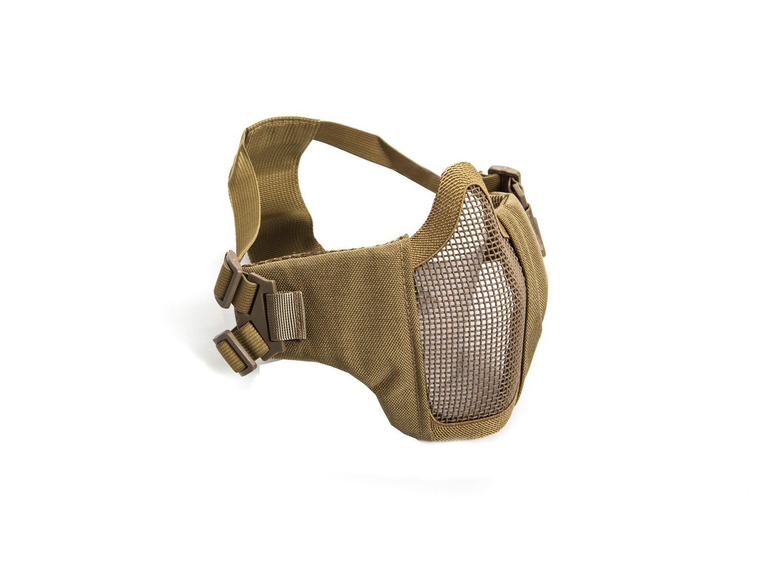 ASG Yanak pedli metal örgü maske, TAN 19078