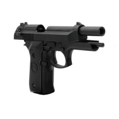 WE Beretta M92 Standart Siyah Green Gas Blowback Airsoft Tabanca Seti