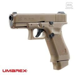 UMAREX Glock 19X Airsoft Tabanca – FDE / Tan – CO₂ Blowback