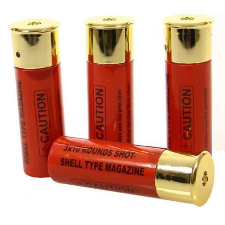ASG AİRSOFT FİŞEK YEDEK KARTUŞ 4 LÜ 18555