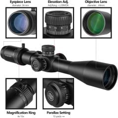 Spina Wolfchase 4-16x44 E FFP (SCFF-2303) Dürbün