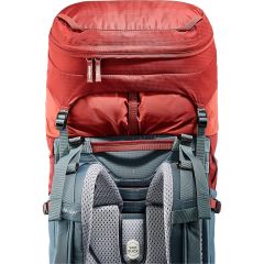 Deuter Aircontact 45 + 10 Sırt Çantası lava-teal