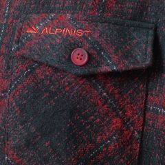 Alpinist Vejan Erkek Ekose Outdoor Gömlek