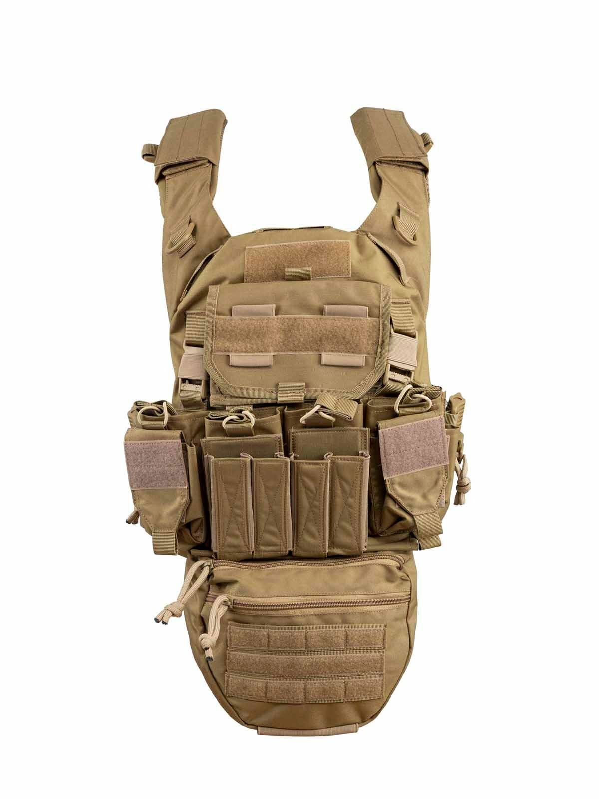 Fonksiyonel Taktik Hücum Yeleği Bej