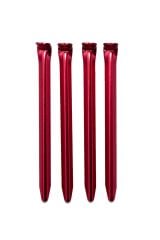 ALPINIST Alüminyum 6061 Çadır Kazığı 18cm Kırmızı kırmızı