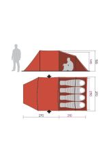 Hannah Shelter 4 Kişilik Aile Çadırı
