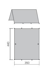 Hannah Skyline 4 Tarp Çadır Tente 2/4 Kişilik