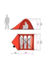 Hannah Tycoon 4 Kişilik Comfort Çadır