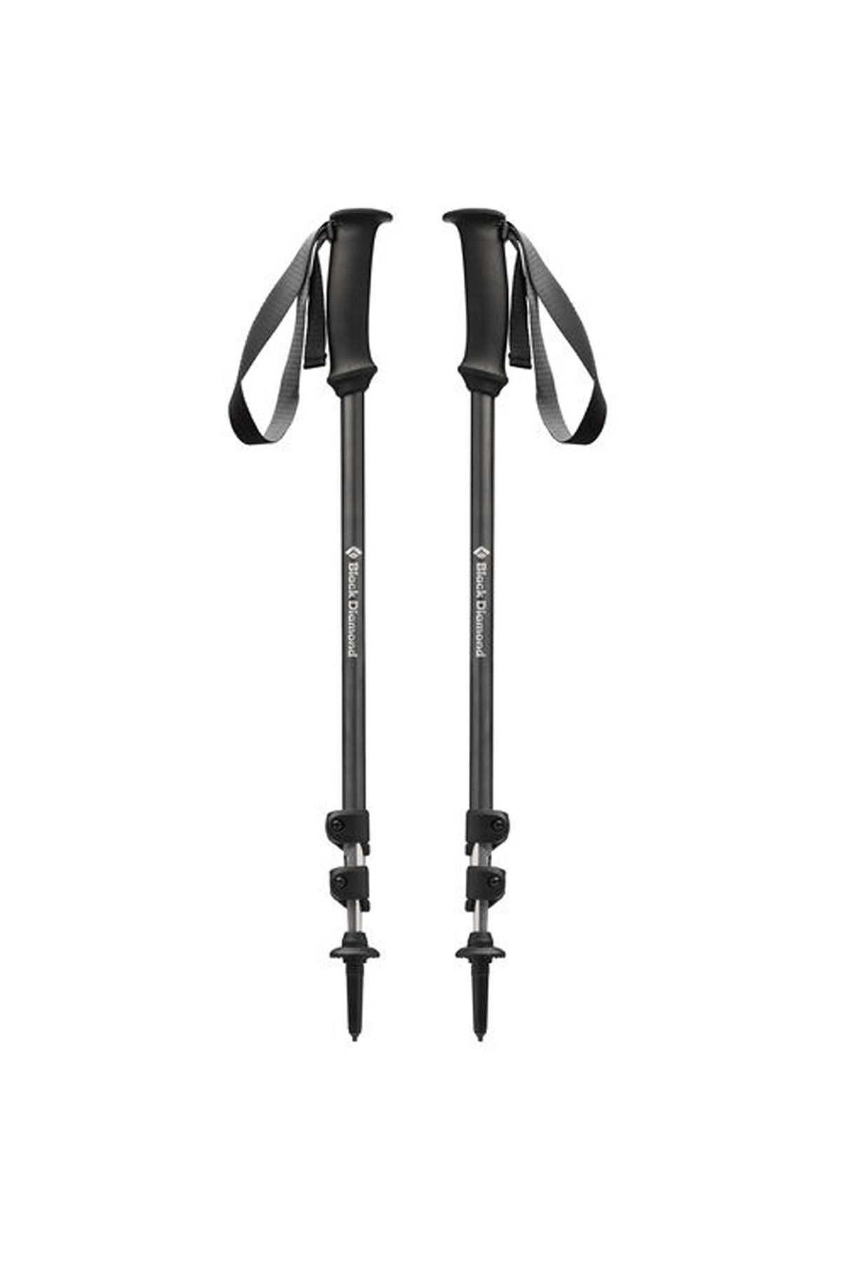 BLACK DIAMOND TRAIL EXPLORER 3 TREK POLES OUTDOOR BATON 58-130 CM Antrasit